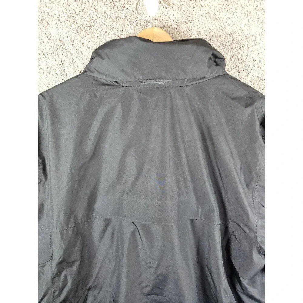 Eddie Bauer‎ Jacket Mens Black Insulated Weatheredge Mens XL Zip Removable Liner